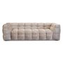 Nova 3-sits soffa - Beige sammet