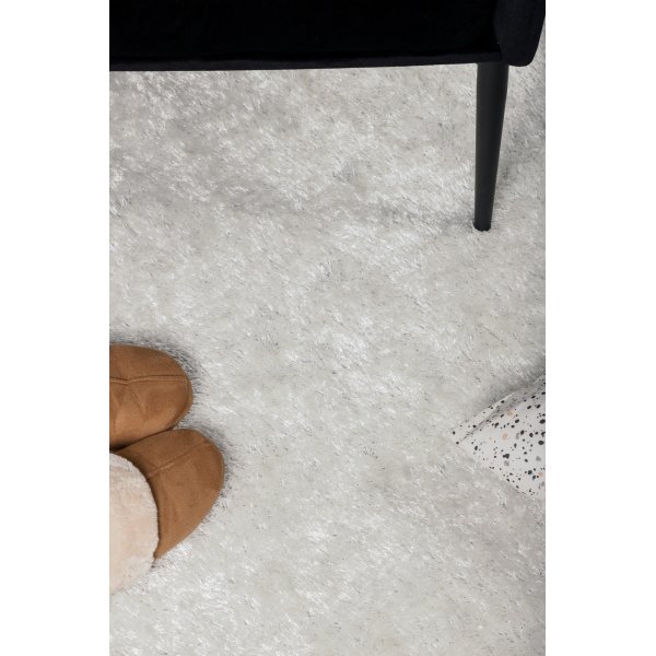 Tapis lustre - Blanc