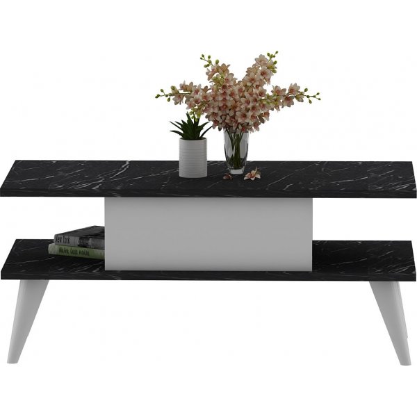 Table basse Beta - Noir/blanc Table basse Beta - Noir/blanc