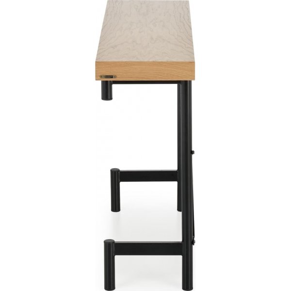 Dante avlastningsbord 106 x 30 cm - Ek/svart Dante avlastningsbord 106 x 30 cm - Ek/svart