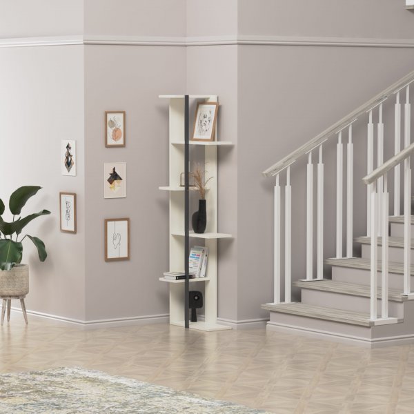 Ezgi bokhylla - Vit Ezgi bokhylla - Vit