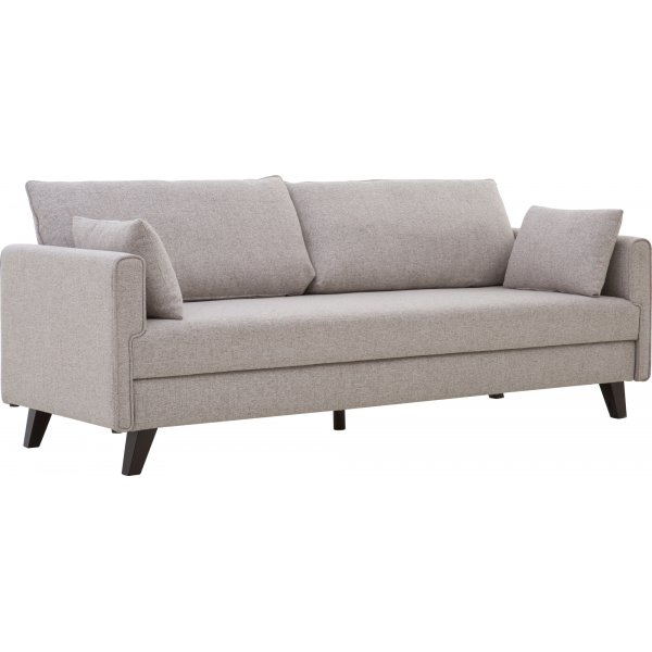 Slaapbank 210 cm beige - Bella + Vlekverwijderaar voor meubels Slaapbank 210 cm beige - Bella + Vlekverwijderaar voor meubels
