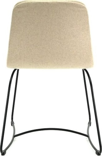 Chaise de salle  manger Hips avec base en mtal - Rembourrage en option