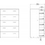 Space byr med 5 ldor - Ek