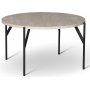 Soffbord beige stenskiva 85 cm