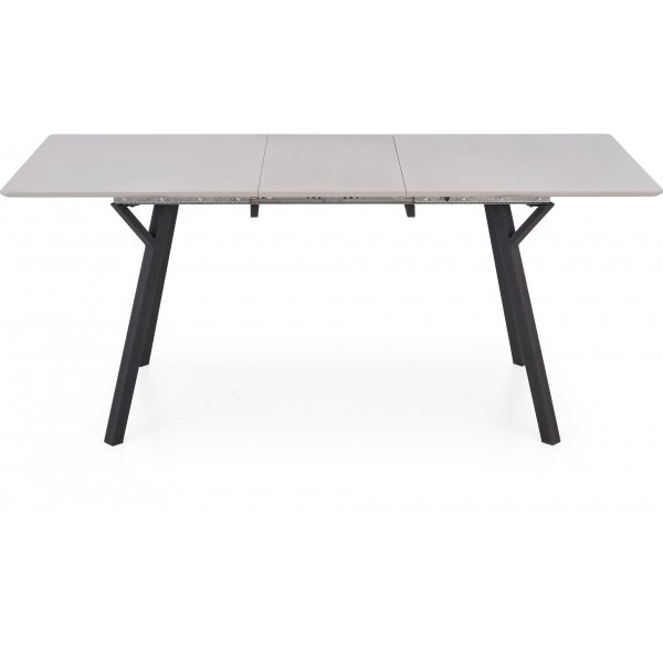 Table à manger Valarauk 140-180 x 80 cm - Gris clair/noir Table à manger Valarauk 140-180 x 80 cm - Gris clair/noir