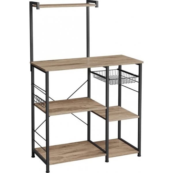 Barak kkshylla 90 cm - Beige/svart