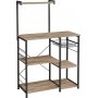Barak kkshylla 90 cm - Beige/svart