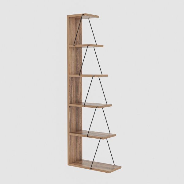 Bibliothèque Tellus - Pin/noir Bibliothèque Tellus - Pin/noir