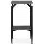 Wayne sngbord hgt med hylla 75 x 40 x 40 cm - Gr marmorfoliering