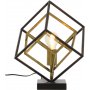 Cubes tafellamp - Zwart/antiek