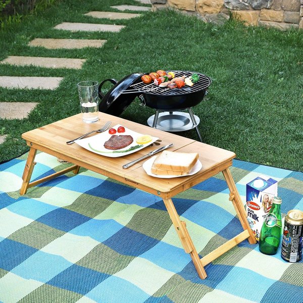 Table pour ordinateur portable Alfie - Beige Table pour ordinateur portable Alfie - Beige