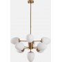 Basar plafondlamp 10320 - Messing/wit