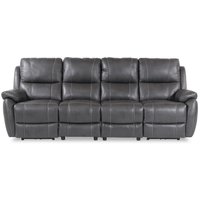 Enjoy Hollywood El-Recliner 4-sits - Grått Ecoläder Enjoy Hollywood El-Recliner 4-sits - Grått Ecoläder