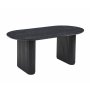 Callum matbord 180x90 cm - Svartbetsad ek Callum matbord 180x90 cm - Svartbetsad ek