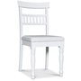 Paris matstol - Vit/Beige
