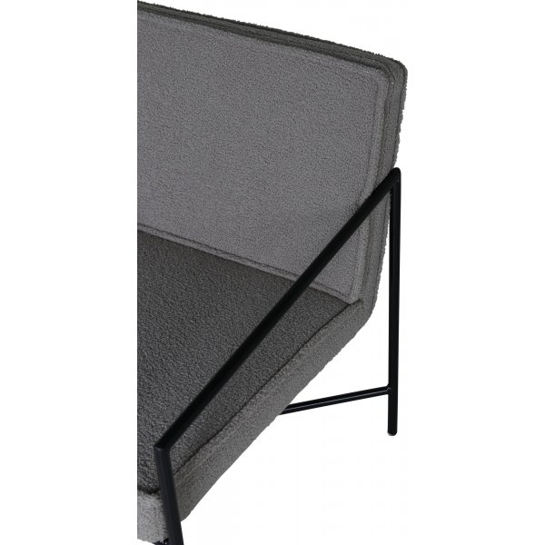 Fauteuil Tetra - Teddy gris beige