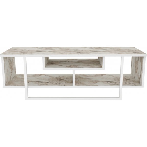 Banc multimdia Asal 120 cm - Blanc
