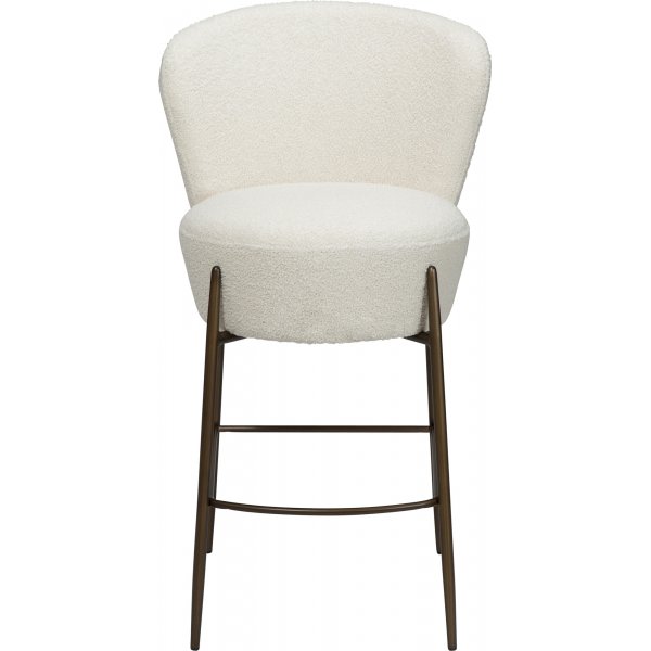 Chaise de comptoir Orbit - Dove boucl