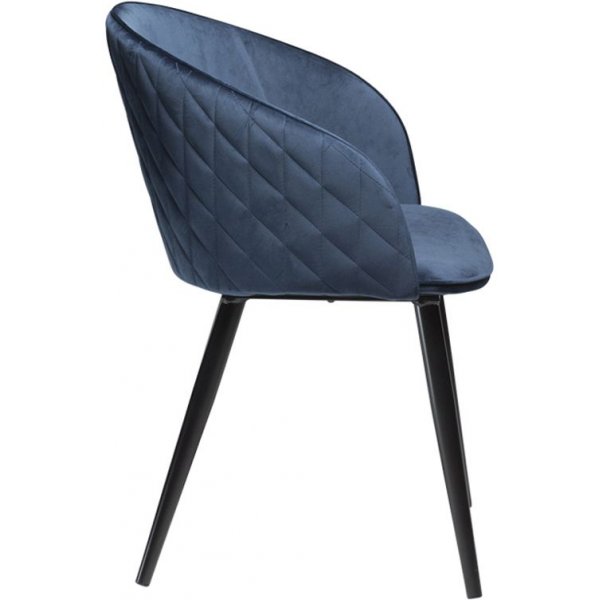 Dual karmstol - Midnatt bl