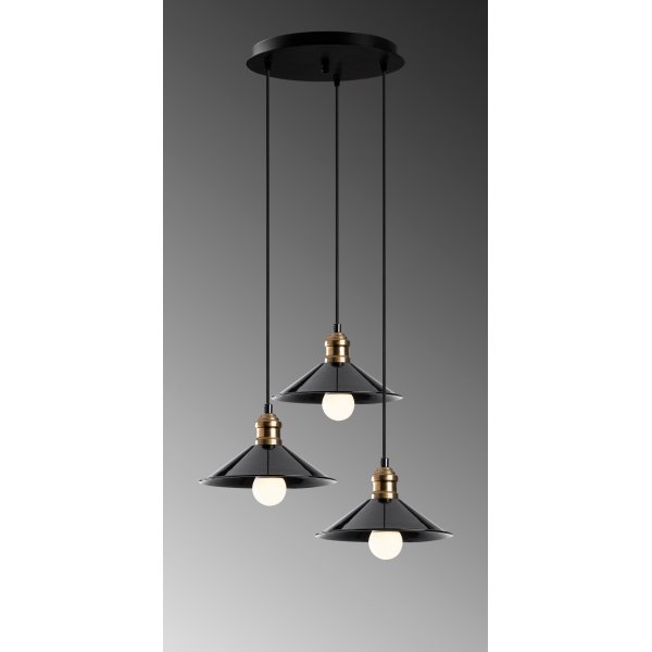 Berkeley taklampa 250-S2 - Svart Berkeley taklampa 250-S2 - Svart