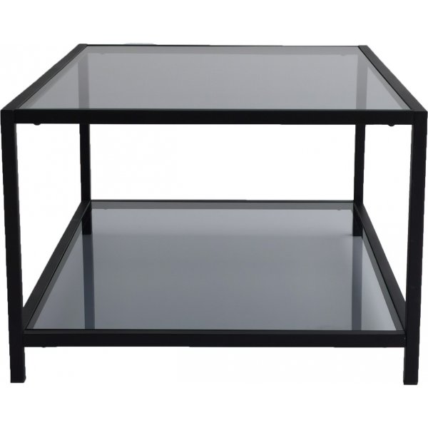 Astro soffbord 90 x 60 cm - Svart/rök Astro soffbord 90 x 60 cm - Svart/rök