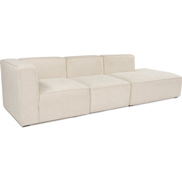 Canapé 3 places ouvert à droite - Crème Canapé 3 places ouvert à droite - Crème