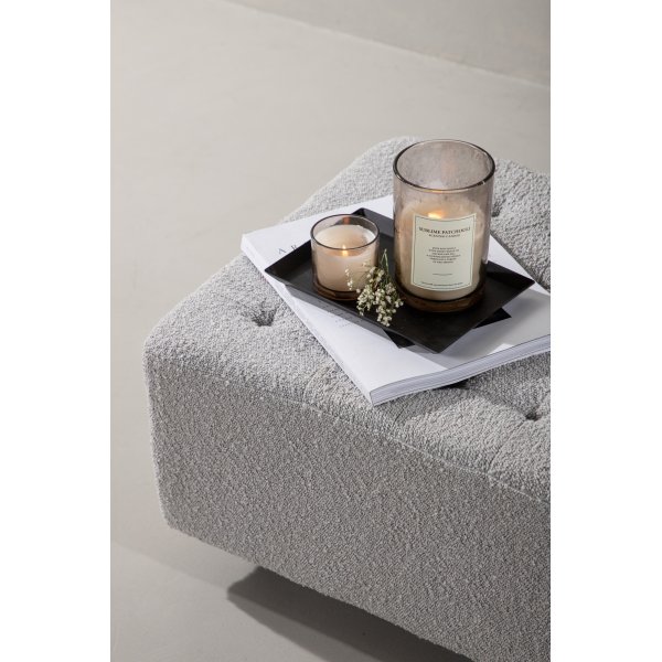 Bowie sittpuff - Ljusgrå Bowie sittpuff - Ljusgrå