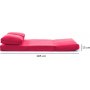 Taida 2-sits bddsoffa - Fuchsia