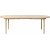 Table  manger ovale Bubble en chne huil 190 cm ( rallonge 280 cm*)