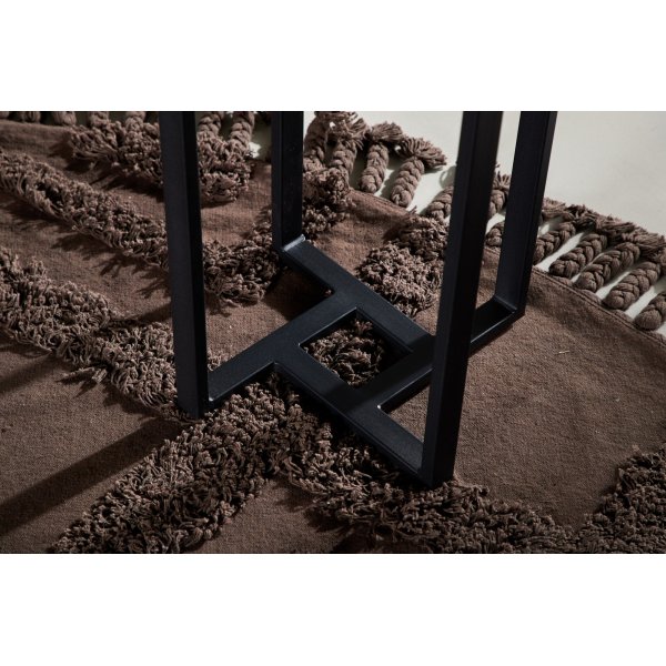 Lawton soffbord 40 cm - Svart