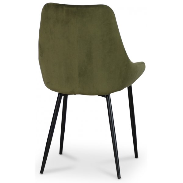 Parade matstol - Grön sammet Parade matstol - Grön sammet