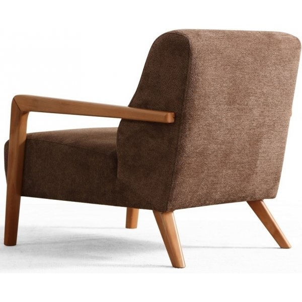Fauteuil Lyke - Marron Fauteuil Lyke - Marron
