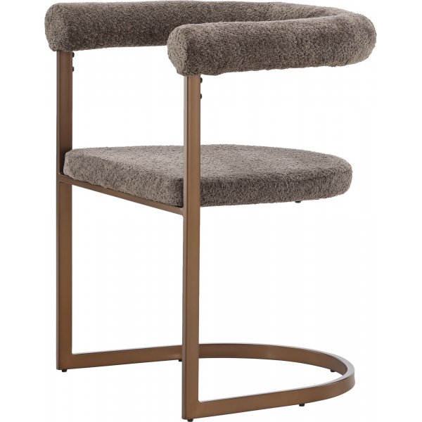 Morning dining stoel - Bruine boucl