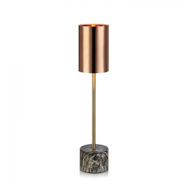 Astoria Bordslampa - Marmorprint/Guld