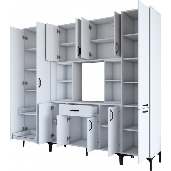 Armoire Jericho 147 - Blanc Armoire Jericho 147 - Blanc