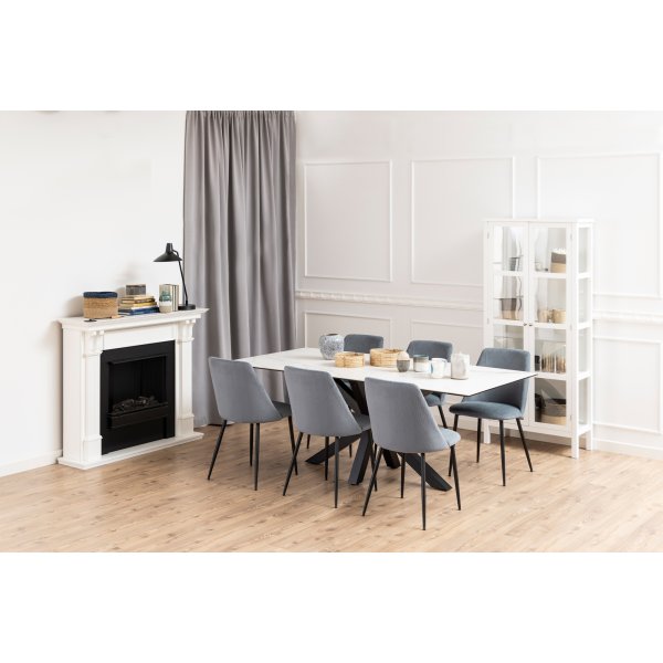 Heaven matbord 200 cm - Vit Heaven matbord 200 cm - Vit