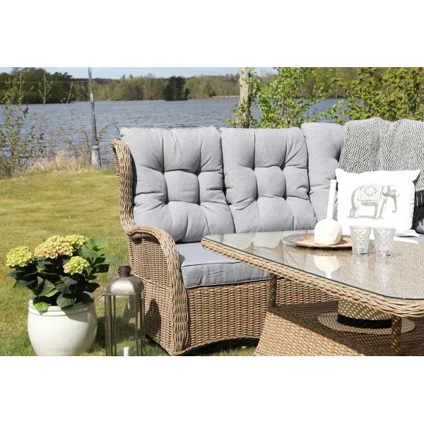 Orleans cornerset, konstrotting natur, gr�a dynor, v�nster h�rn