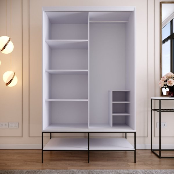 Martin garderob 120 cm - Vit Martin garderob 120 cm - Vit