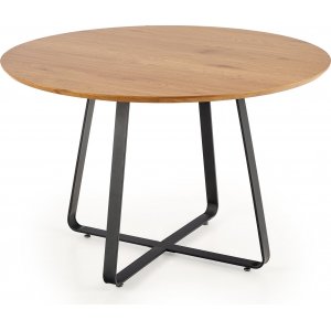 Raphael matbord 120 cm - Ek/svart