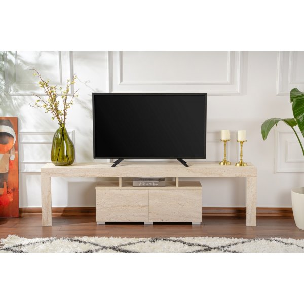 Enclave TV-bnk - Travertin