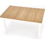 Callahan frlngningsbart matbord 140-220 cm - Riviera ek/vit