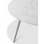 Art matgrupp, 110 cm runt bord + 4 st gr Art stolar