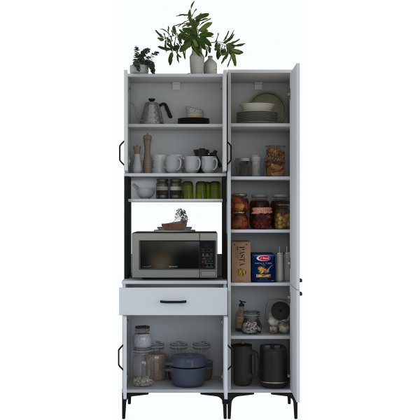 Armoire Jericho 121 - Blanc Armoire Jericho 121 - Blanc