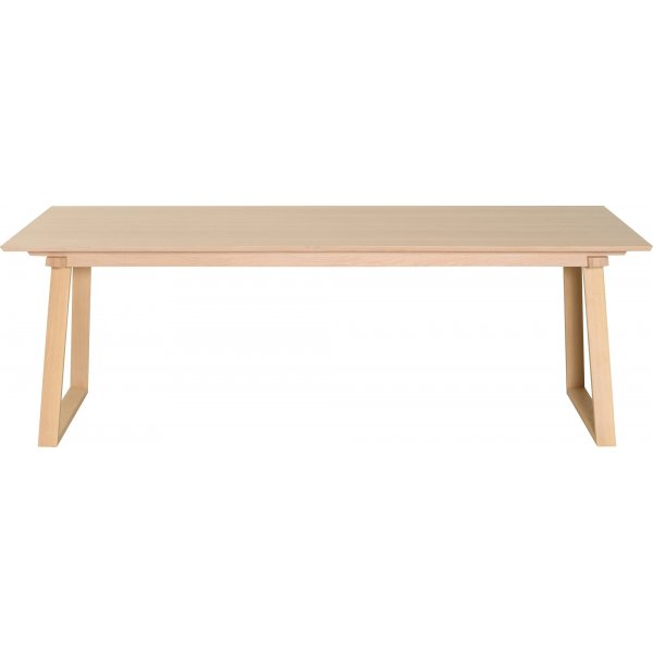 Tanum matbord 220-320x100 cm - Vitpigmenterad ek Tanum matbord 220-320x100 cm - Vitpigmenterad ek