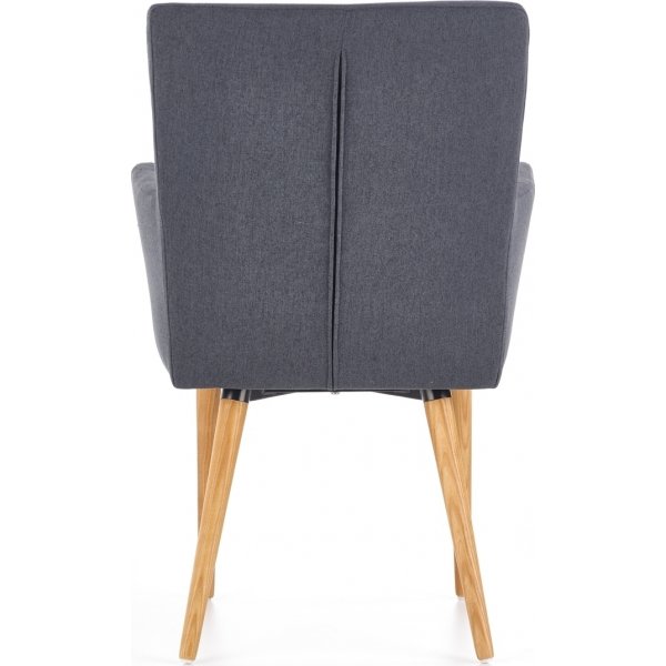 Chaise de salle à manger Erica - Gris foncé Chaise de salle à manger Erica - Gris foncé