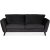 Country 3-sits soffa - Antracitgr (sammet)