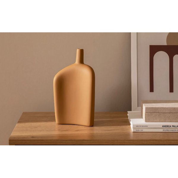 Vase flacon - Caramel