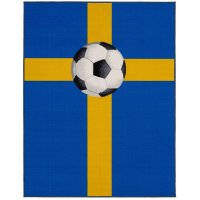 Fotbollsmatta Sverige - 133x170 cm Fotbollsmatta Sverige - 133x170 cm