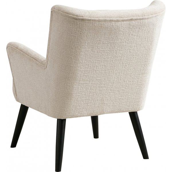 Fauteuil Marie - Crme boucle
